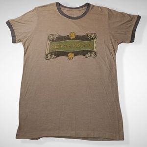 *S* Harry Potter Butterbeer Ringer Shirt